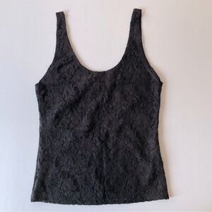 Alice + Olivia lace tank w/mesh lining